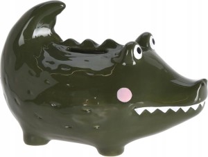 SKARBONKA ceramiczna zwierzęta zebra tygrys panda koala krokodyl małpka