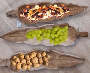 MISKA PATERA drewno tekowe BOHO 60 cm