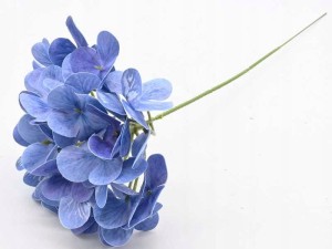 HORTENSJA niebieska silikonowa pik 40cm jak żywa PREMIUM hortensja wyrobowa