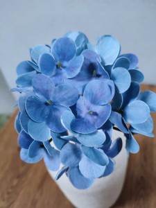 HORTENSJA niebieska silikonowa pik 40cm jak żywa PREMIUM hortensja wyrobowa
