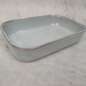 Kamionkowe NACZYNIE ŻAROODPORNE prostokątne 23x15x5 cm