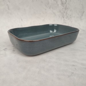Kamionkowe NACZYNIE ŻAROODPORNE prostokątne 23x15x5 cm
