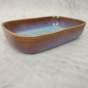 Kamionkowe NACZYNIE ŻAROODPORNE prostokątne 23x15x5 cm