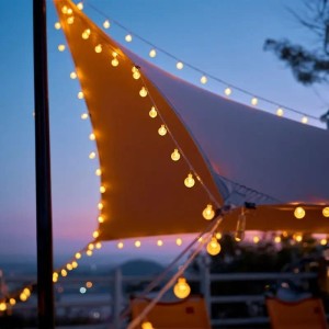 GIRLANDA lampki światełka na ogród altanę  balkon 5 m 50 kul 