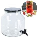 SŁÓJ słoik z kranem kranikiem 5,2 L na lemoniadę, wodę