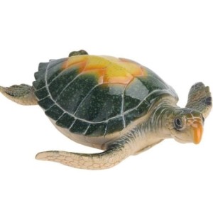 ŻÓŁW figurka dekoracja ogrodu tarasu do kompozycji 20 cm