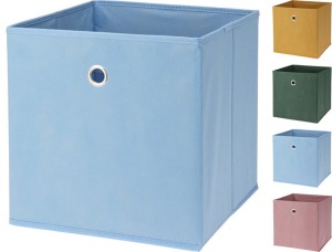 Składane pudełko do przechowywania 30x30x30 cm – różne kolory, idealne do regałów i szafek