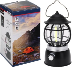 Lampa kempingowa LED z regulacją jasności – przenośna, na baterie, 200 lm