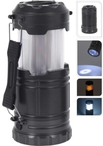Lampa kempingowa LED , 3 funkcje, przenośna, na baterie, efekt płomienia