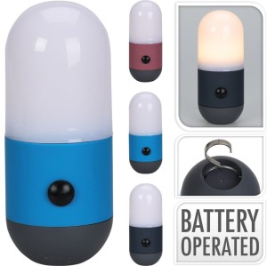 Lampa Kempingowa na baterie 3 tryby świecenia – 80LM, 8x LED