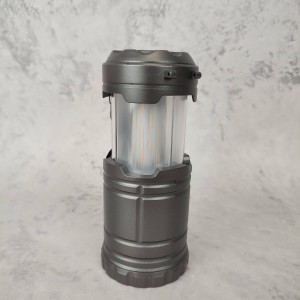 Lampa kempingowa LED , 3 funkcje, przenośna, na baterie, efekt płomienia