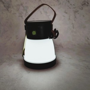 Lampa kempingowa latarka LED 5 funkcji świecenia, uchwyt, powerbank