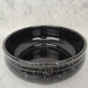 WAZON i MISA na cmentarz doniczka mrozoodporna czarna Ø 28 cm wazon h 22 cm