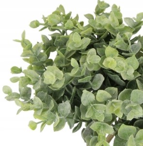 EUKALIPTUS bukiet 11 gałązek sztuczny eukaliptus 38 cm flowerbox