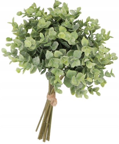 EUKALIPTUS bukiet 11 gałązek sztuczny eukaliptus 38 cm flowerbox