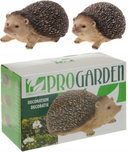 Figurka ogrodowa JEŻ jak żywy 20 cm jeżyk do ogrodu do donicy dekoracja