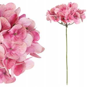 Hortensje sztuczne PIK kwiaty jak żywe REAL TOUCH PREMIUM hortensja 40 cm