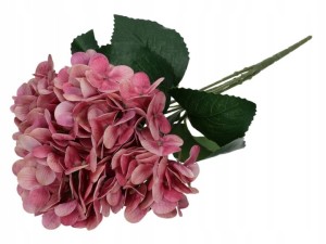 KWIATY SZTUCZNE HORTENSJA bukiet kwiatów hortensji 45cm REAL TOUCH stroik