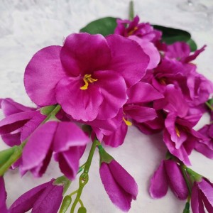 MIECZYKI gladiole ciemny róż 68 cm bukiet 5 gałązek sztuczne mieczyki