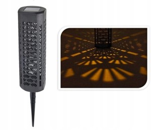 Lampa solarna 4 x wbijana lampka solarna do kompozycji 20 cm 4 sztuki