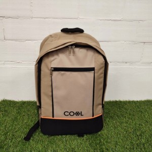 Plecak termiczny khaki 20 l torba termiczna + 2 x wkład chłodzący