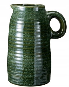 WAZON w kształcie dzbanka z uchwytem ceramiczny dzbanek h 16 cm