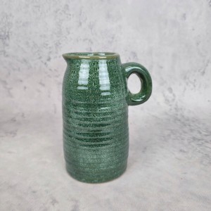 WAZON w kształcie dzbanka z uchwytem ceramiczny dzbanek h 16 cm