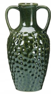 WAZON w kształcie dzbanka ceramiczny dzbanek h 29 cm ceramika reaktywna