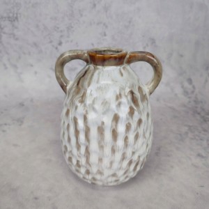 WAZON w kształcie dzbanka ceramiczny dzbanek h 17 cm ceramika reaktywna