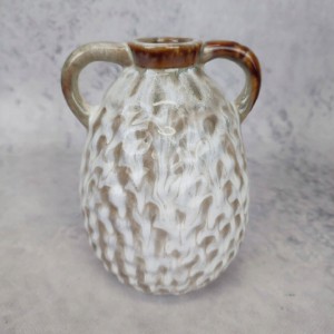 WAZON w kształcie dzbanka ceramiczny dzbanek h 17 cm ceramika reaktywna