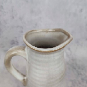 WAZON w kształcie dzbanka z uchwytem ceramiczny dzbanek h 24 cm