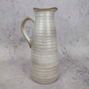 WAZON w kształcie dzbanka z uchwytem ceramiczny dzbanek h 24 cm