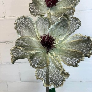 KWIAT siateczkowy kwiaty sztuczne duże h 90 cm średnica 25 cm