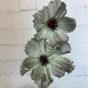KWIAT siateczkowy kwiaty sztuczne duże h 90 cm średnica 25 cm