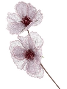 KWIAT siateczkowy kwiaty sztuczne duże h 90 cm średnica 25 cm