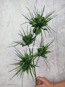 Oset sztuczny Trawa Kwiat egzotyczny 80 cm sztuczne kwiaty zielone
