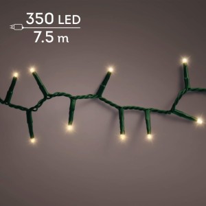 Lampki choinkowe Lumineo 350 LED 7,5 m soft gold TIMER ściemniacz zewn.