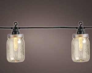 GIRLANDA ogrodowa na balkon taras 10 LED 450/950 cm