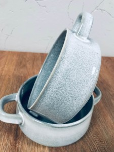 MISKA talerz do zupy bulionówka kamionka 750 ml